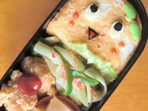 こどものお弁当★ふなっしーオムライス